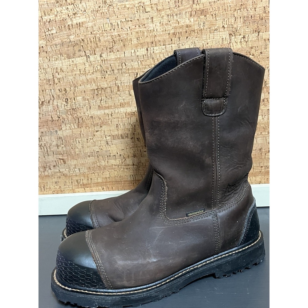 Shoes For Crews Boots Men 10.5 Bronco IV Composite Toe Leather Waterproof‎